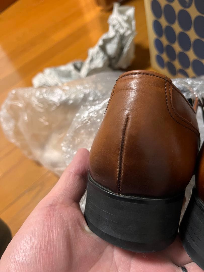 【ひで】REGAL ブラウン レザーシューズ Gore-Tex