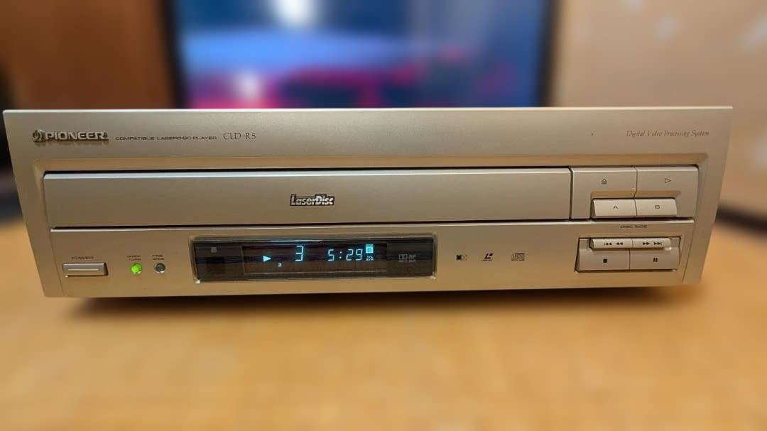 動作確認済 パイオニア Pioneer CLD-R5 レーザーディスクプレーヤー