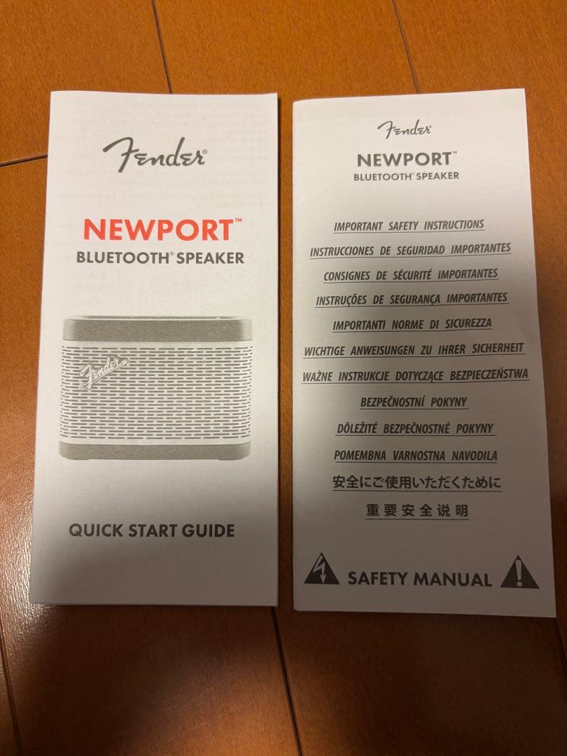 スピーカー・ウーファー Fender NEWPORT BLUETOOTH SPEAKER BLACK