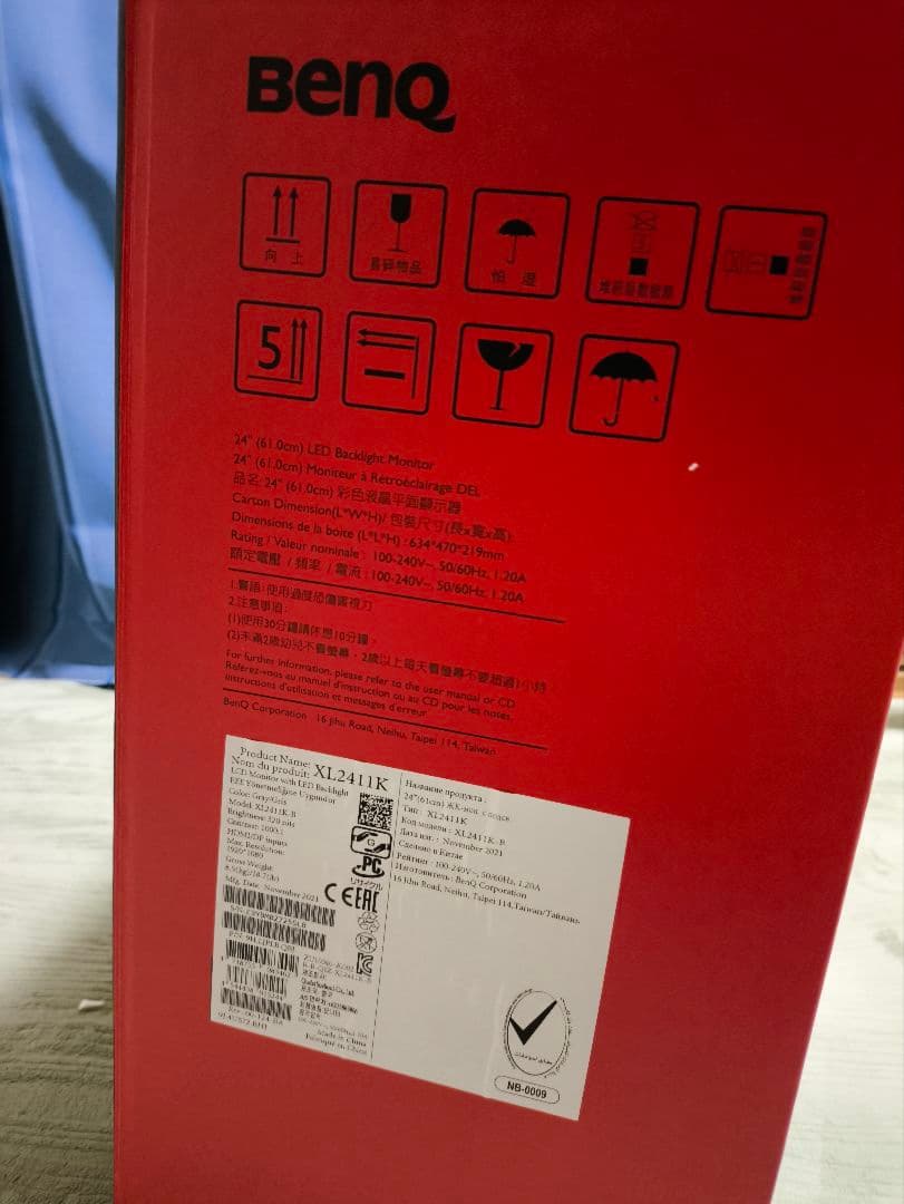 【訳あり】BenQ ZOWIE XL2411K ゲーミングモニター 24インチ