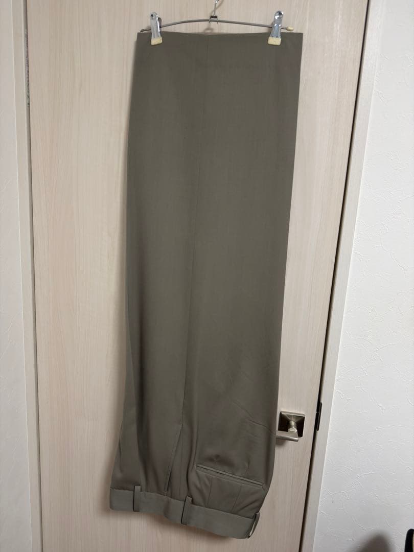 パンツ stein EXTRA WIDE TROUSERS toupe beige