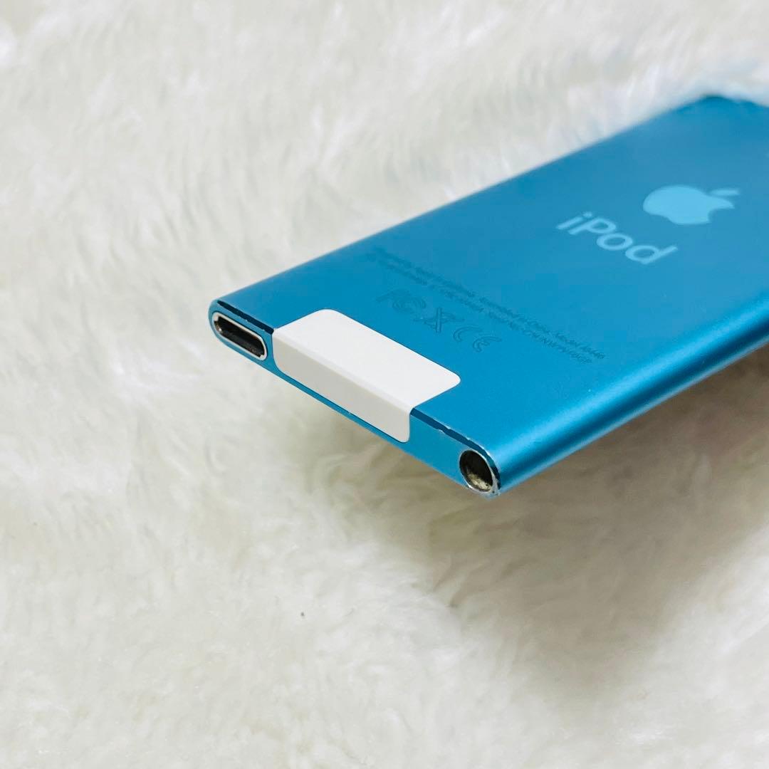 【良品】Apple iPod nano 16GB 第7世代 ブルー