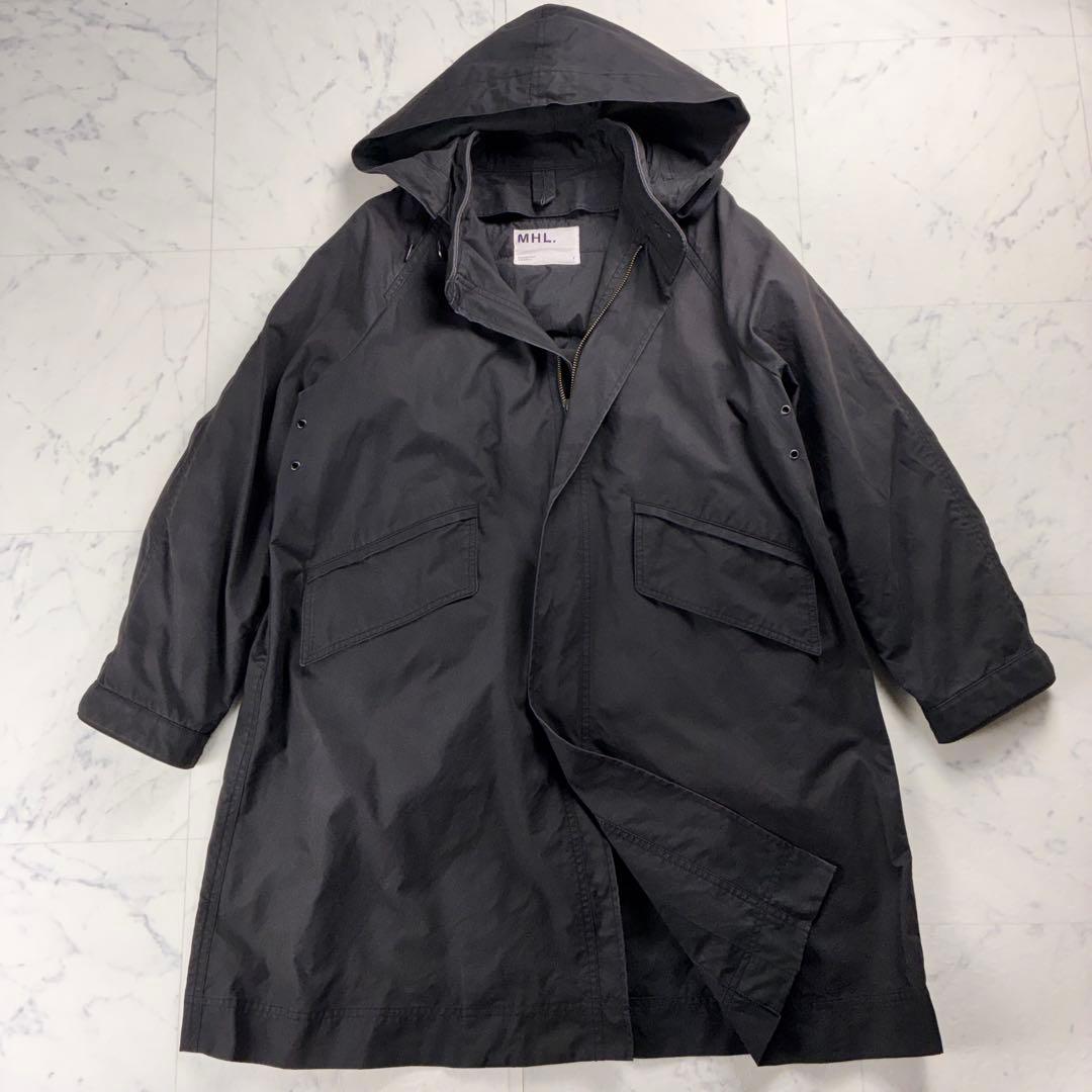 美品 MHL マーガレットハウエル ダウンライナー付 モッズコート 3way
