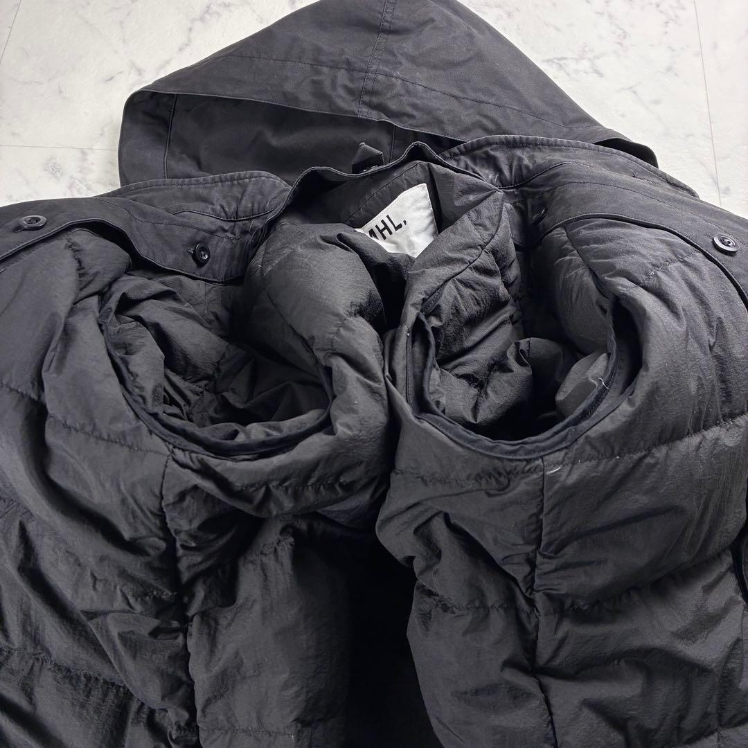 美品 MHL マーガレットハウエル ダウンライナー付 モッズコート 3way