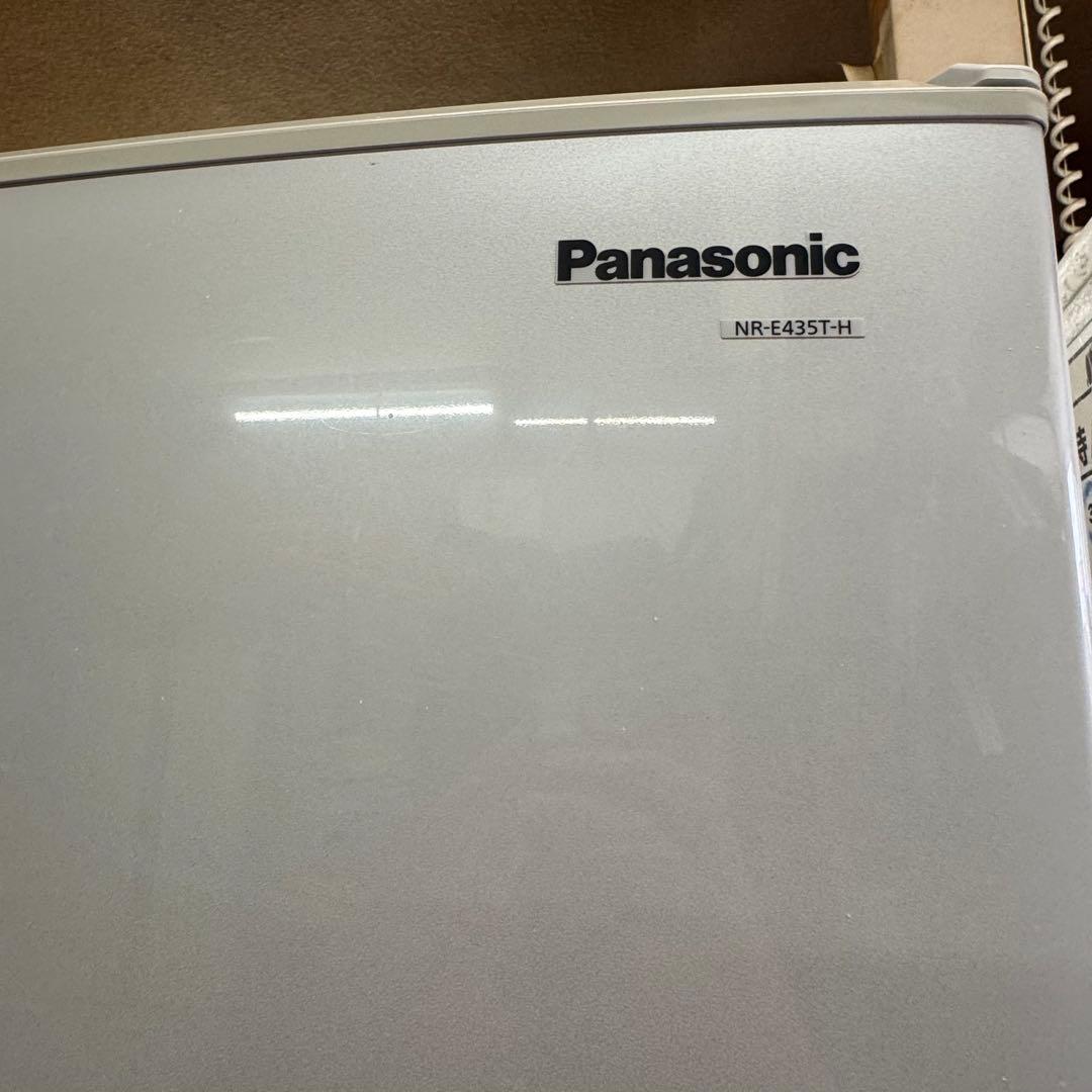 【送料込み】Panasonic NR-E435TH-H 冷蔵庫 美品 設置含む