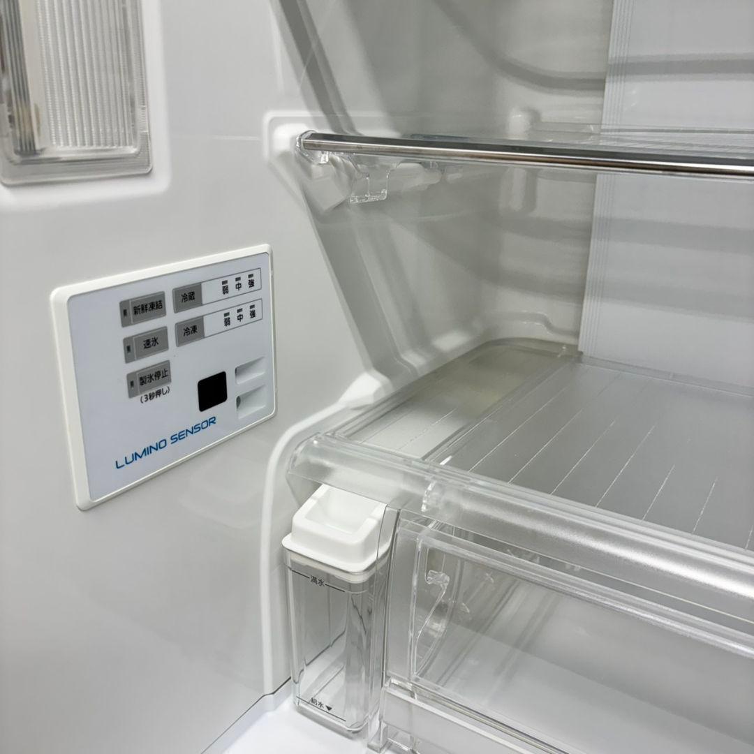 538 関東配送設置無料　Panasonic　大型冷蔵庫　411L　自動製氷