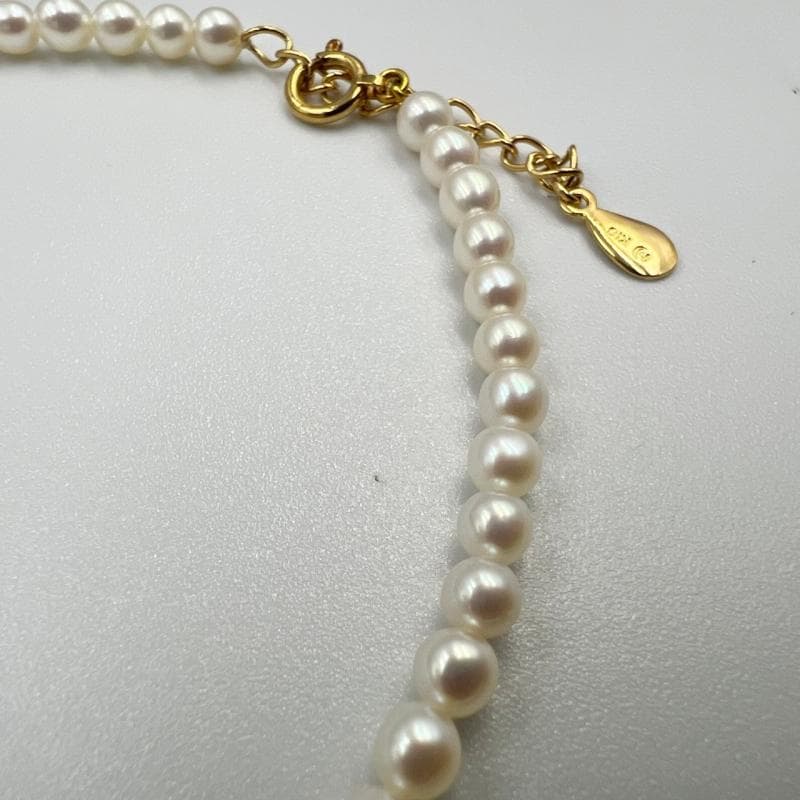 TASAKI ネックレス ベビーパール 3.5mm ヘッド 8.1mm K18