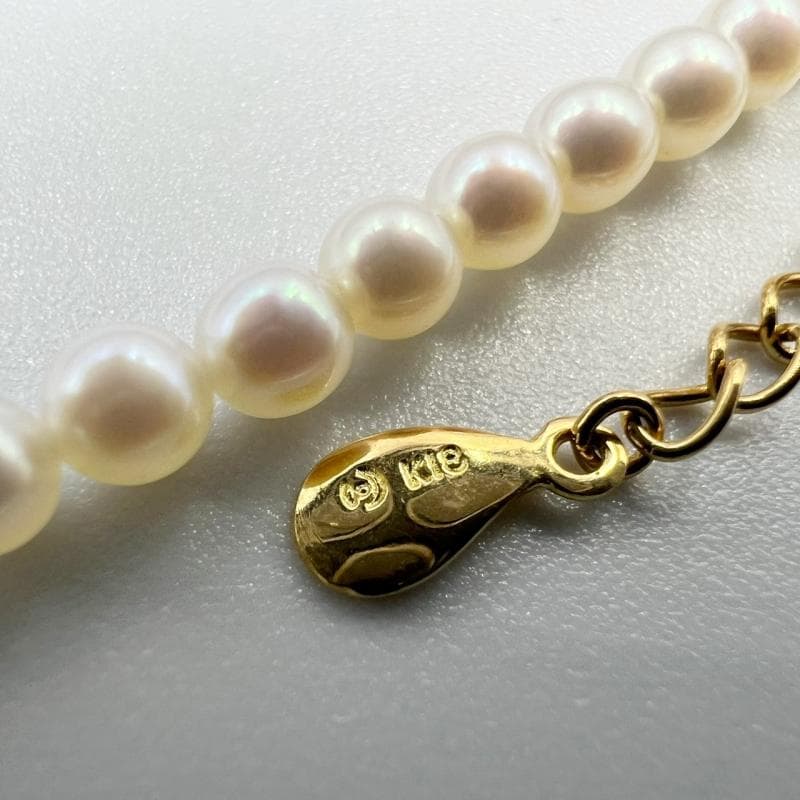TASAKI ネックレス ベビーパール 3.5mm ヘッド 8.1mm K18