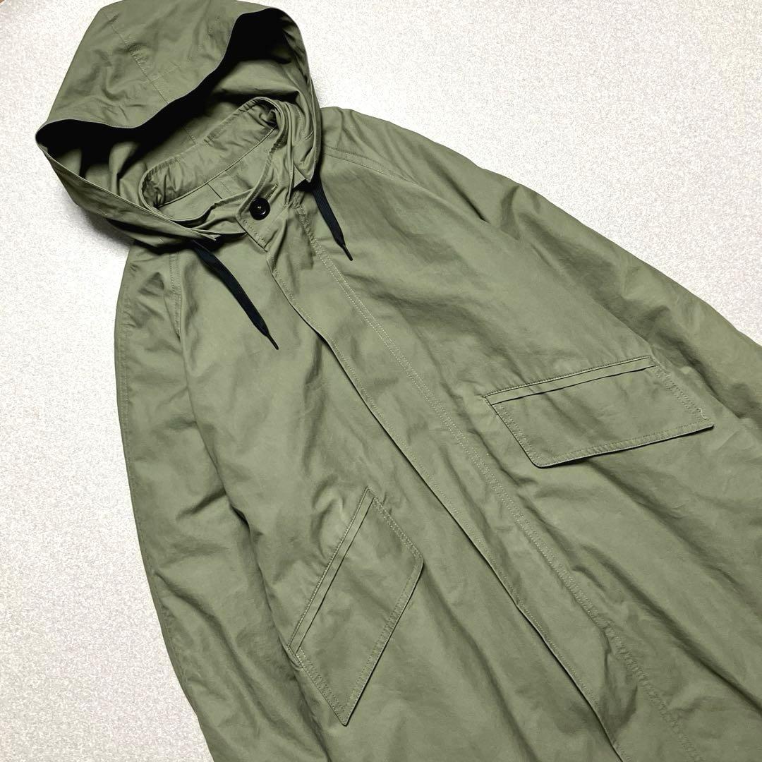 美品✨MHL フーディコート3wayインナーダウン取り外し モッズコート