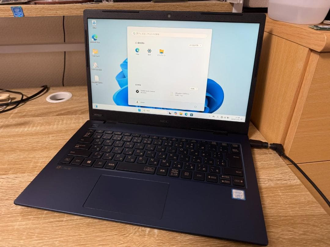 NEC 第八世代i7 8GB 新品SSD256GB Office2021付き