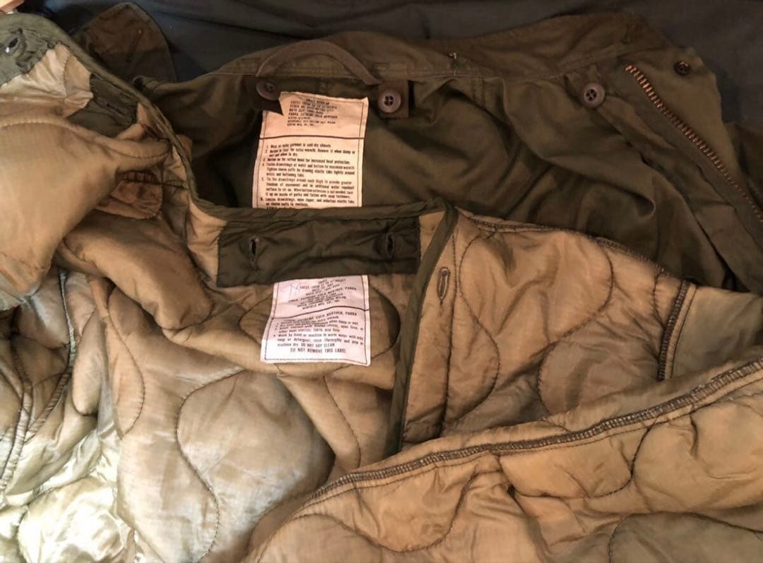 70s M-65 米軍実物　フィッシュテール　モッズコート　78会計