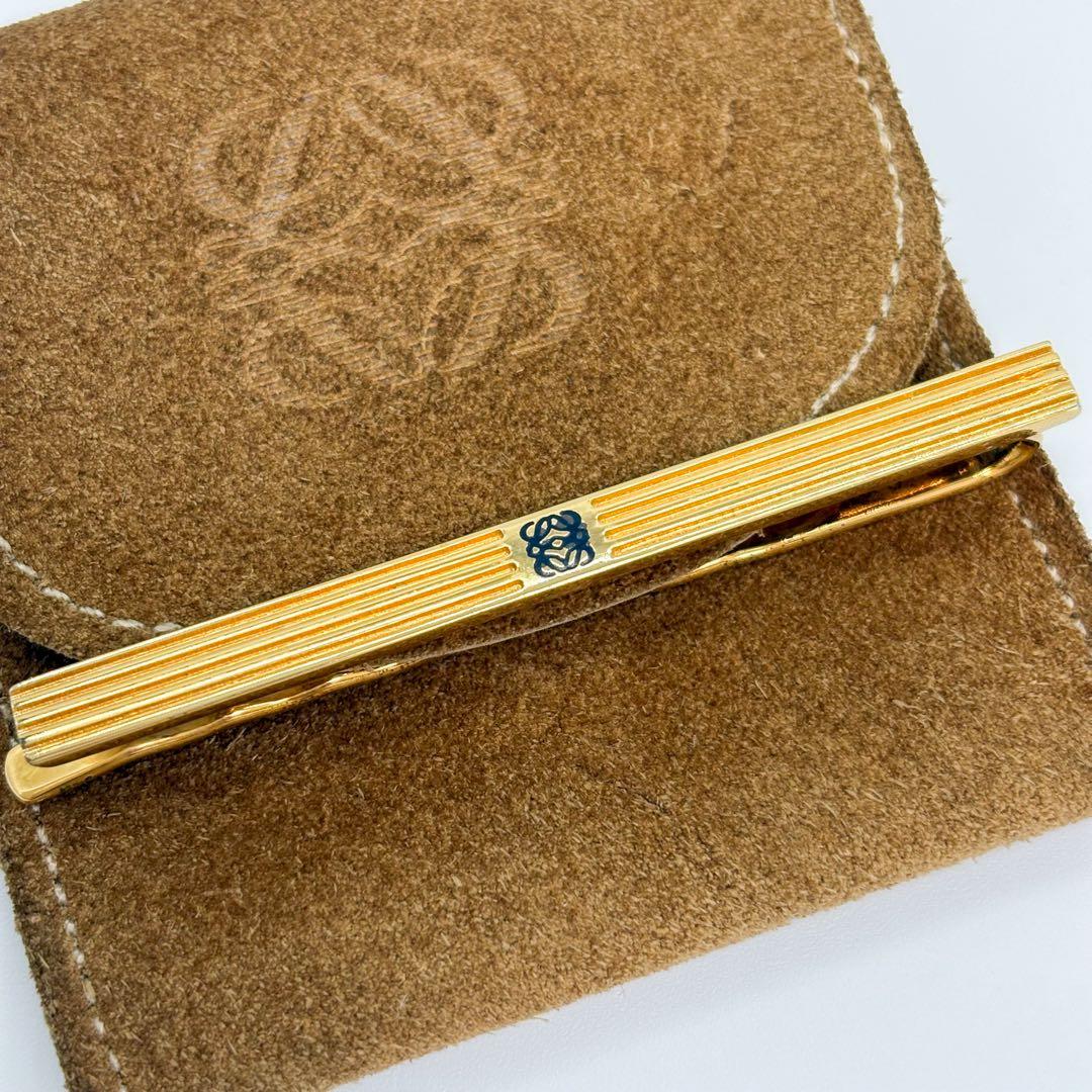 ♡美品♡ ロエベ アナグラム カフスボタン タイクリップ ２点セット