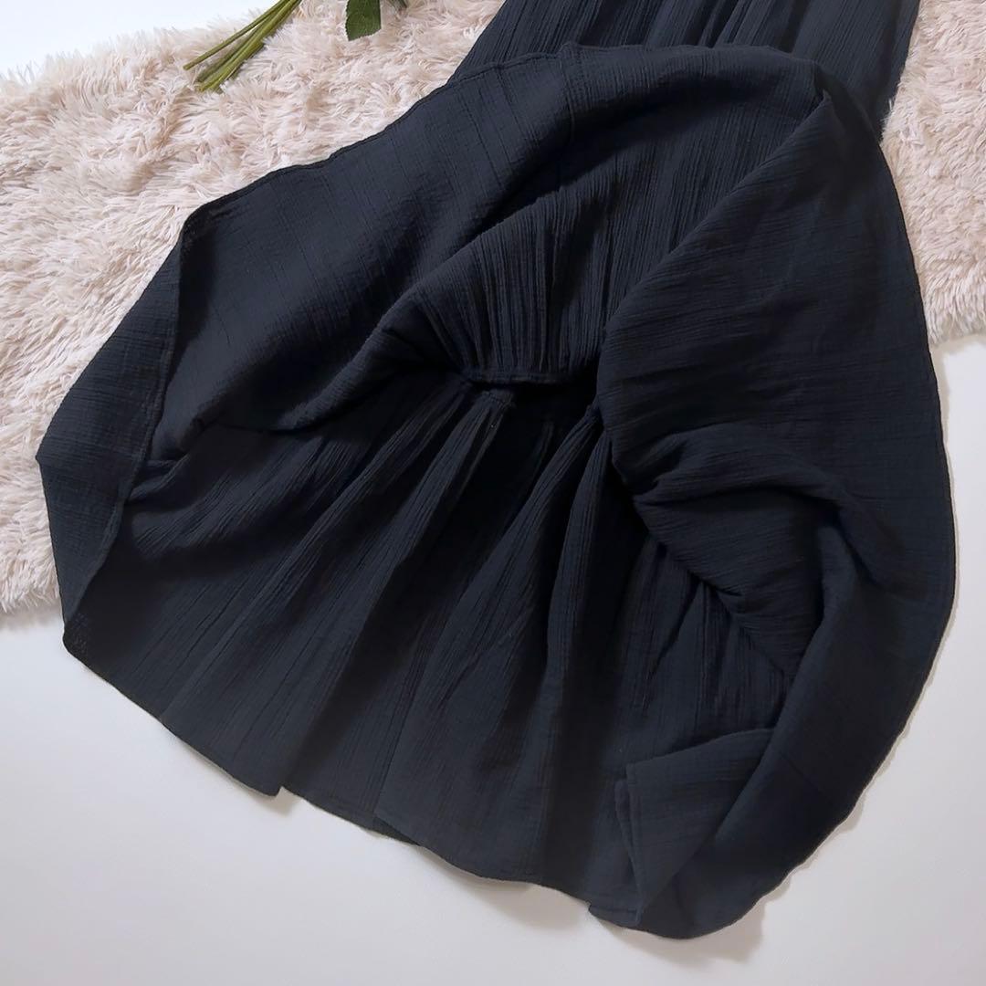 極美品ꕥサラマリカ 2025 2way 前後着 コットンガーゼ ロングドレス M