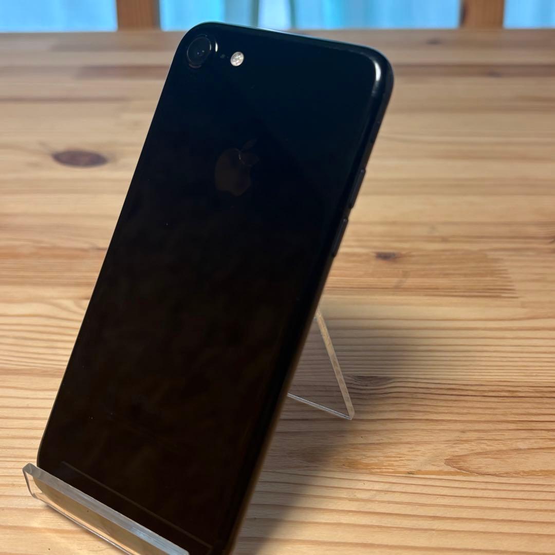 【美品/電池92%】iPhone 7 JetBlack 128GB SIMフリー