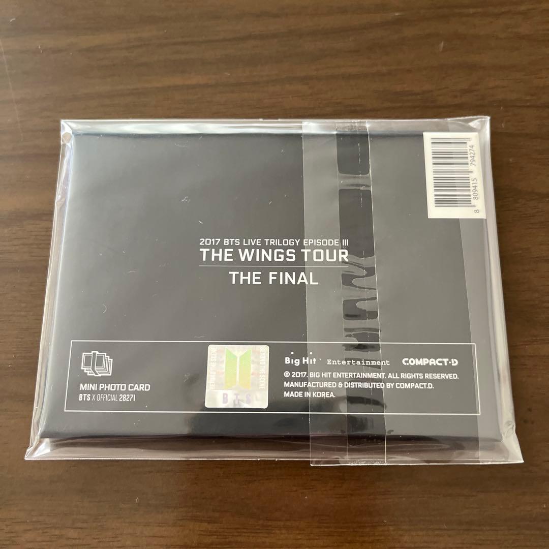 BTS WINGS ファイナル　ミニフォト　ユンギ　ソロ　コンプ