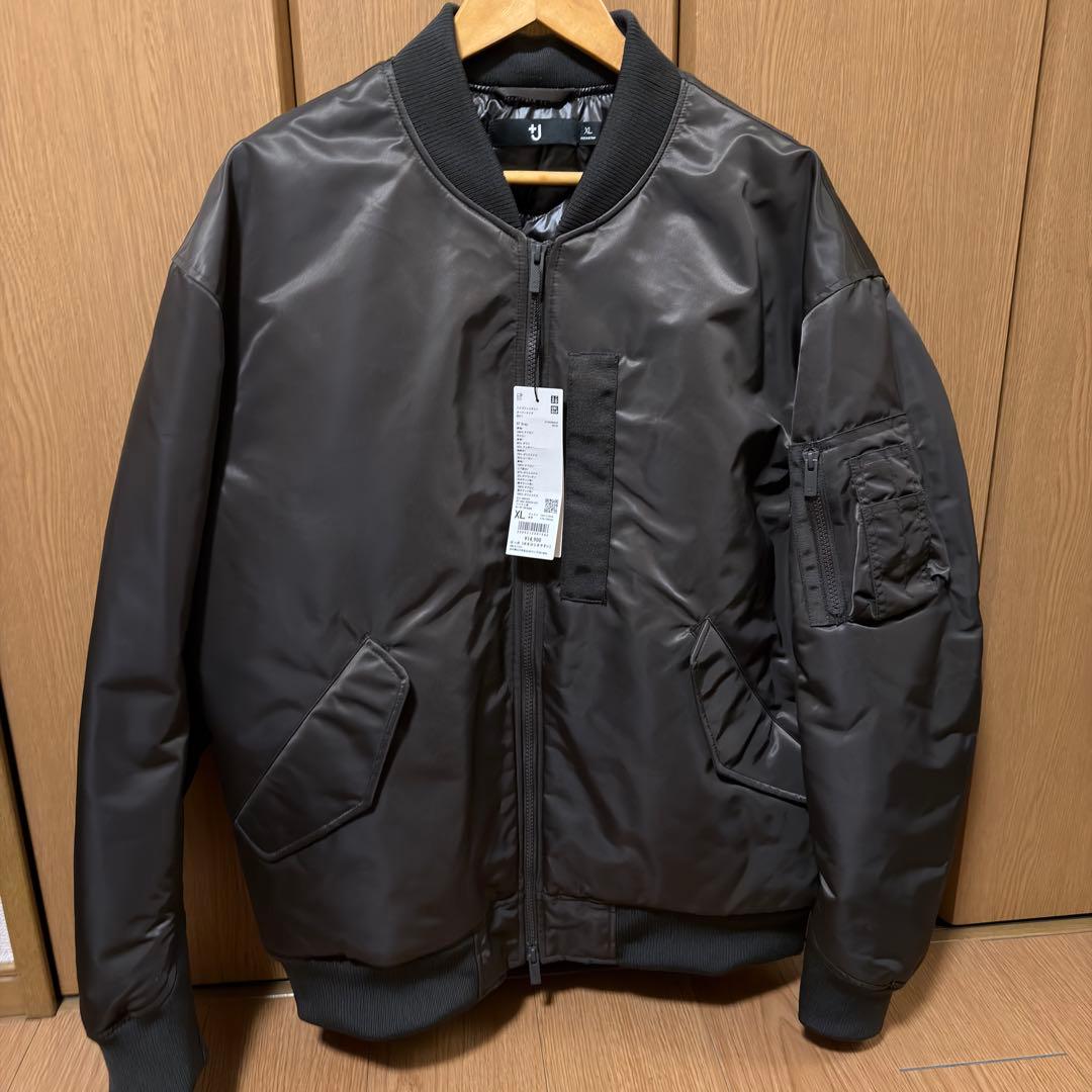 新品未使用 2026 ハイブリッドダウンオーバーサイズMA－1 ユニクロ XL