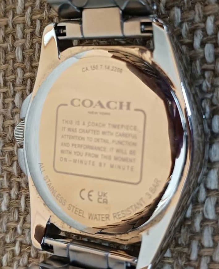 ひろりん　　　COACH コーチ レディース腕時計 美品 稼働品 ケースあ