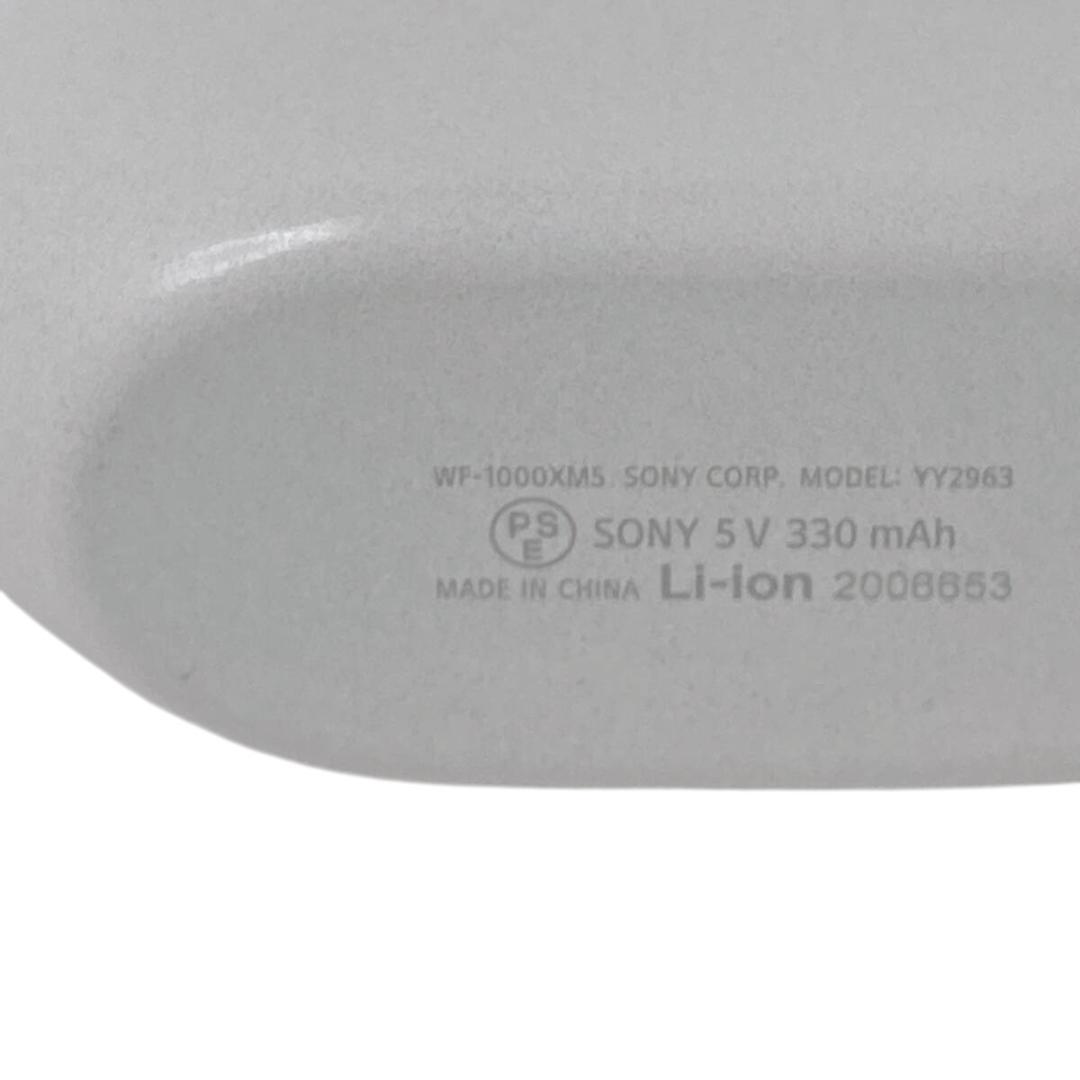 SONY ノイズキャンセリングイヤホン　プラチナシルバー　WF-1000XM5