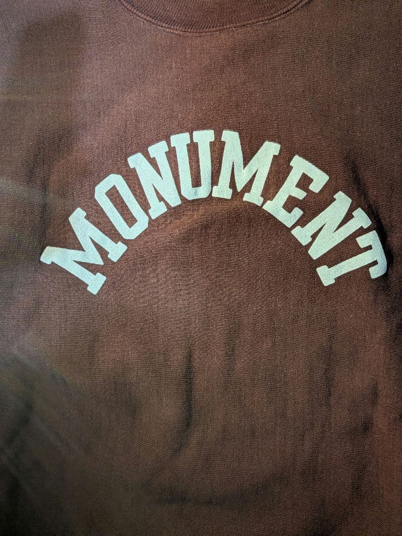 70s Champion リバースウィーブ 単色タグ 青単 アーチロゴ