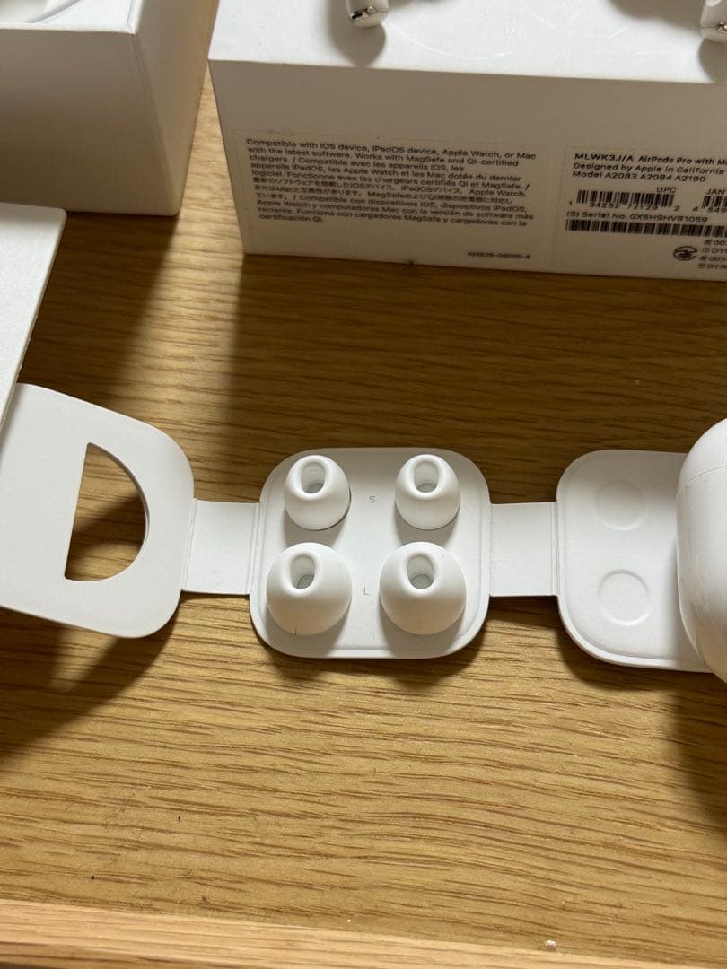 【Apple純正品/付属品完備】AirPods Pro (第1世代)