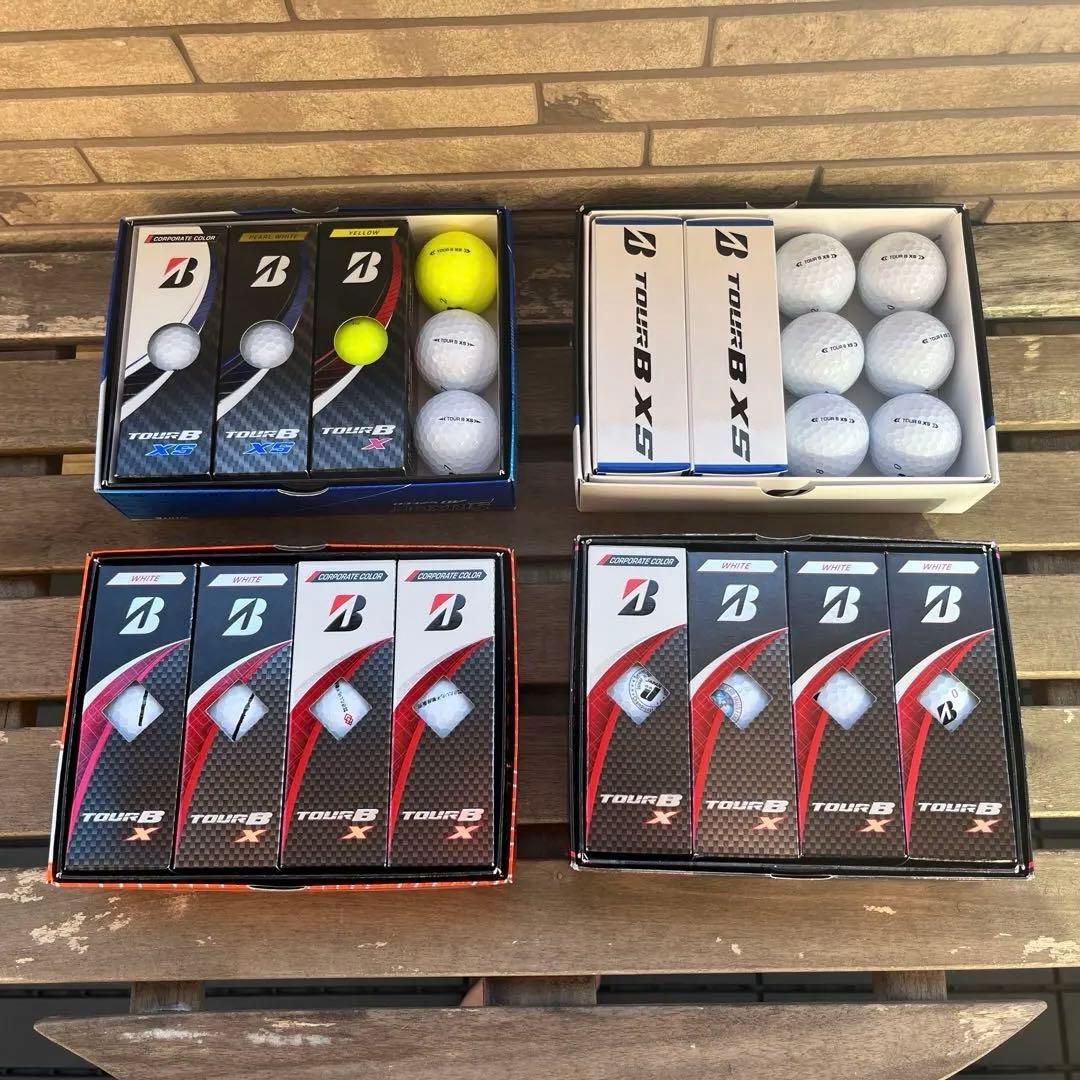 ブリヂストン TOUR B XS X ゴルフボールセット　48個　未使用品