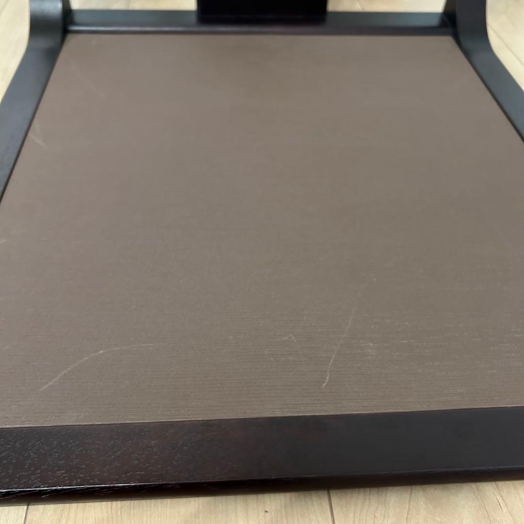 2脚セット　天童木工 座椅子 ブラウン