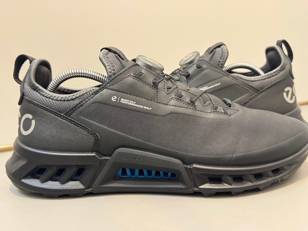 Ecco ゴルフシューズ BOAダイヤル ブラック