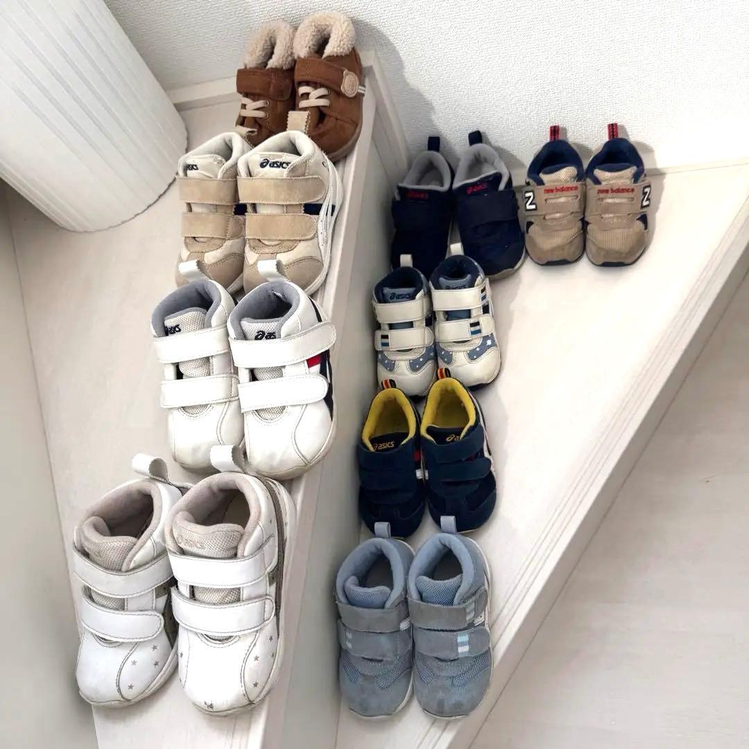 ASICS ニューバランス キッズシューズ まとめ売り