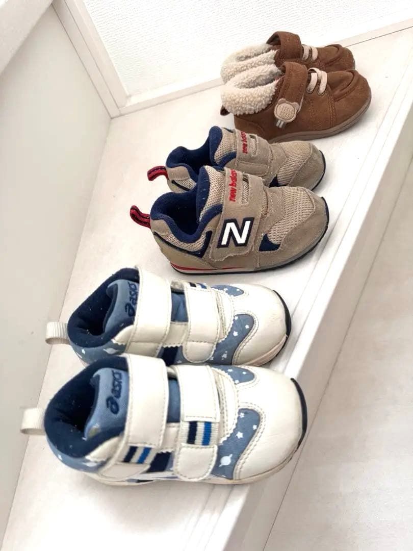 ASICS ニューバランス キッズシューズ まとめ売り