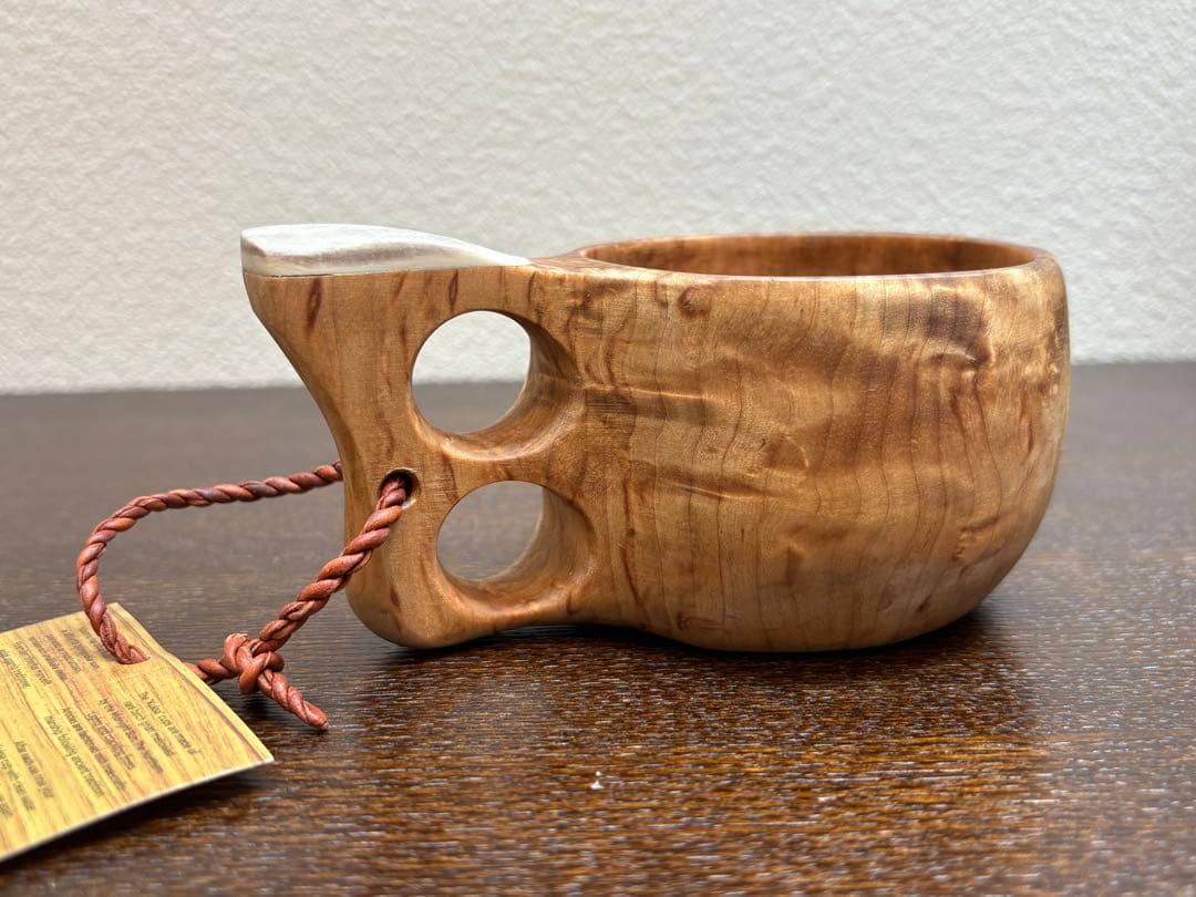 ⭐️新品 美品フィンランド ククサ 角付き KOIVUMAA コイヴマー