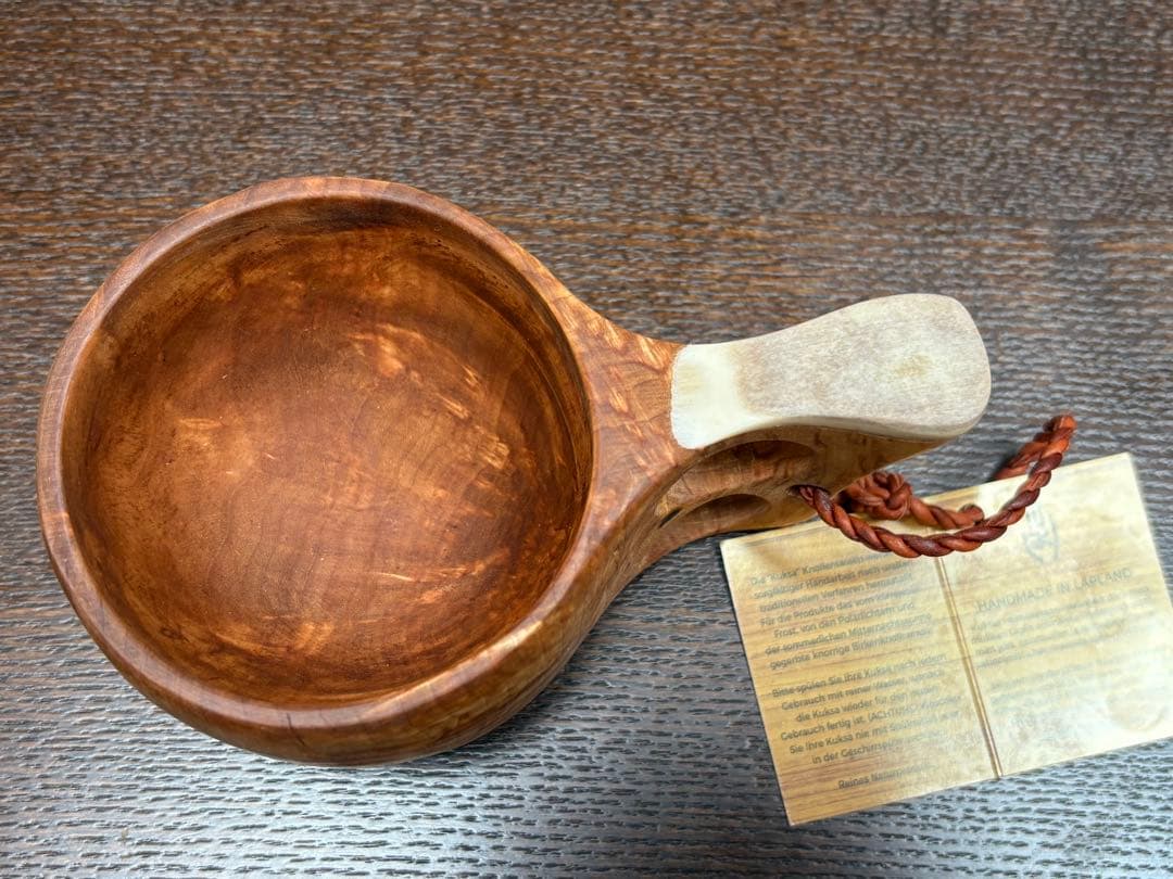 ⭐️新品 美品フィンランド ククサ 角付き KOIVUMAA コイヴマー