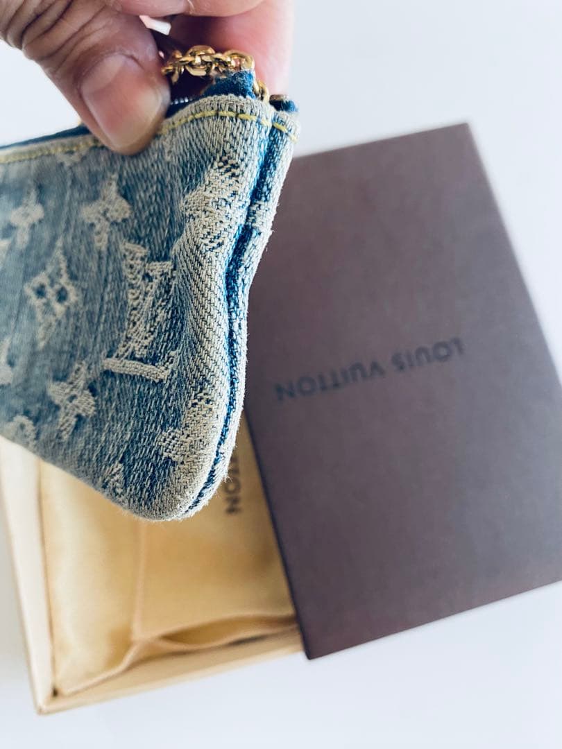 ルイ ヴィトン LOUIS VUITTON デニム　ケース