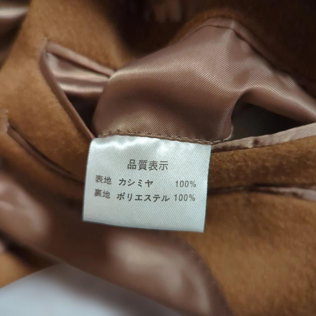 美品　G.GAGLIANO　カシミア100　テーラードジャケット　キャメル　LL