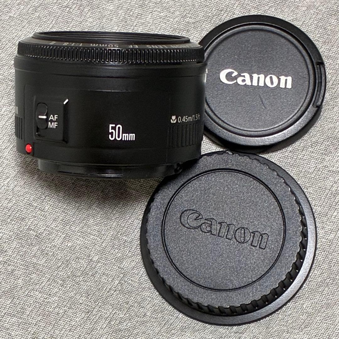 ⭐️美品⭐️キャノン Canon EF 50mm 1:1.8 II 単焦点レンズ
