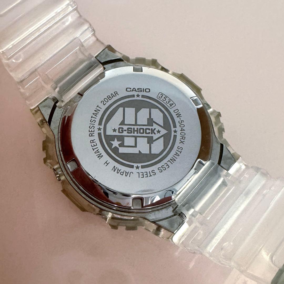カシオ G-ショック 腕時計 DW-5040RX-7 40周年