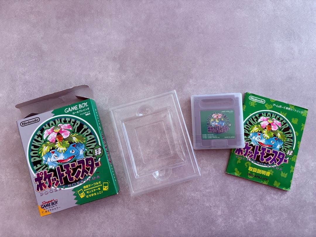 【動作確認済】ゲームボーイ　ポケモン緑