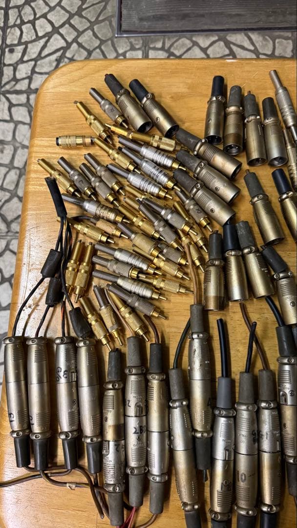 カナレ TRS TS XLR RCA キャノン プラグ