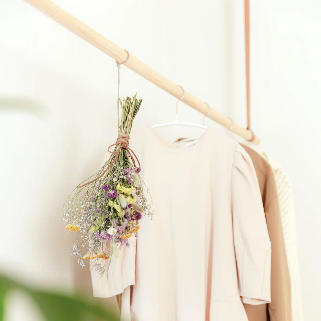 8LOOP｜室内天吊り洗濯物干しツール　キャメル