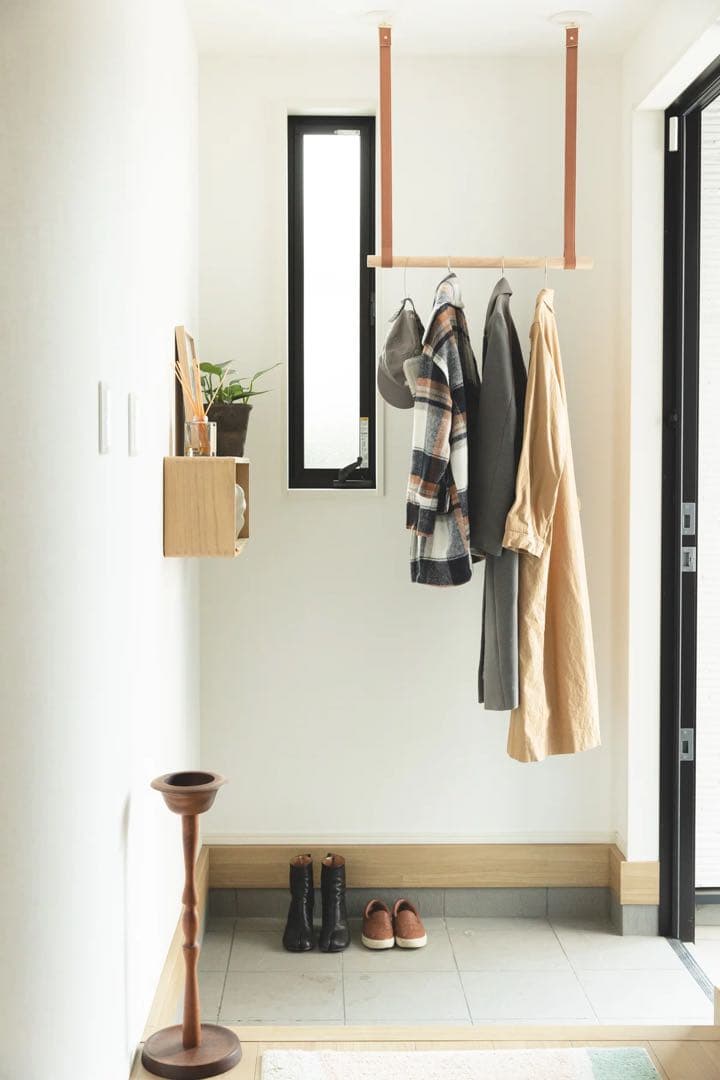 8LOOP｜室内天吊り洗濯物干しツール　キャメル