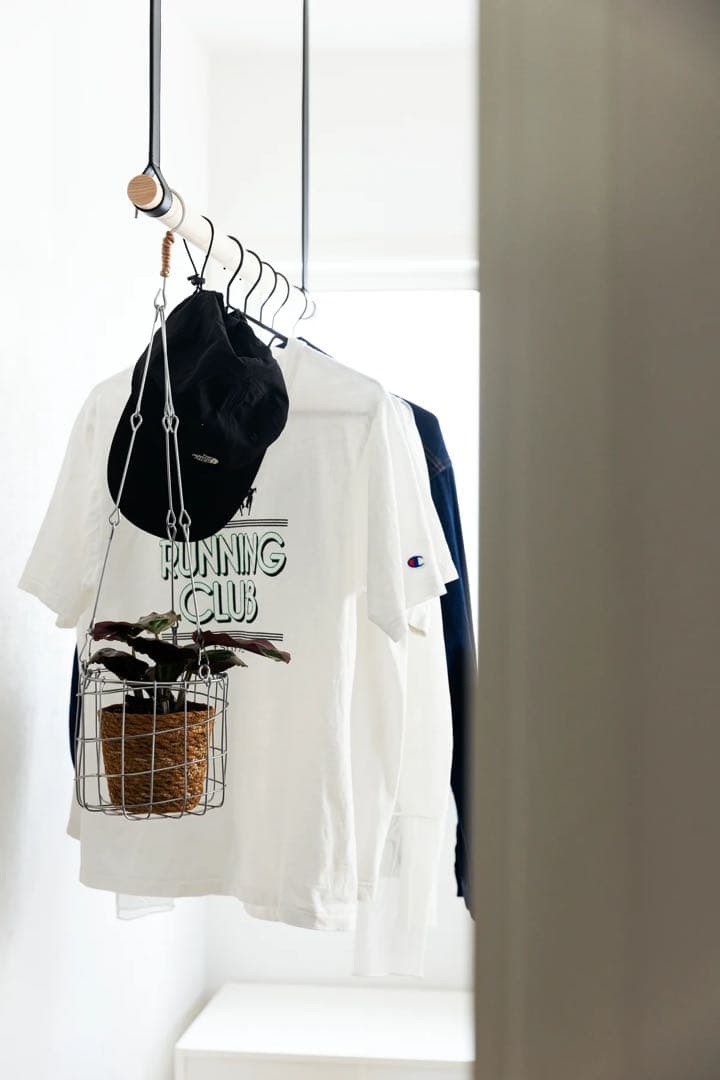 8LOOP｜室内天吊り洗濯物干しツール　キャメル