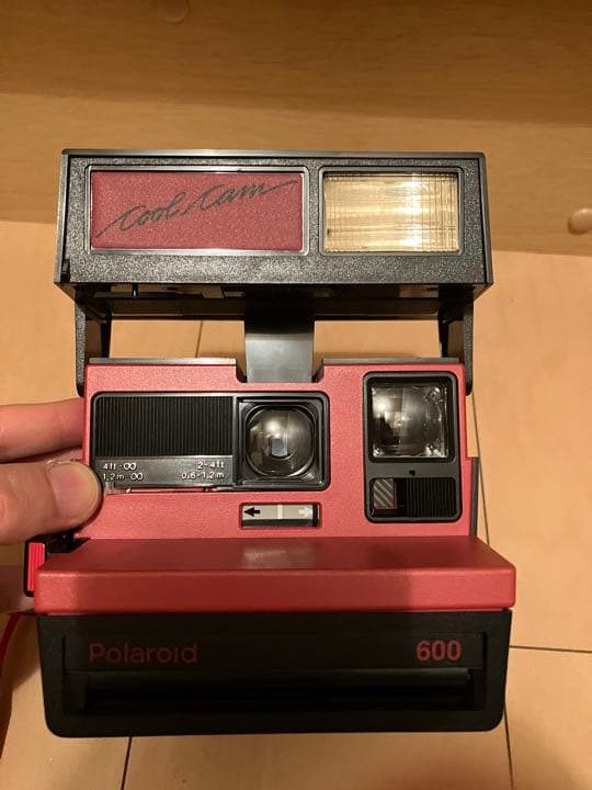 Polaroid cool cam 600 箱説明書付き フラッシュ確認済み