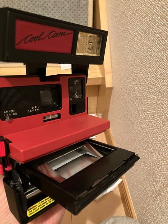 Polaroid cool cam 600 箱説明書付き フラッシュ確認済み