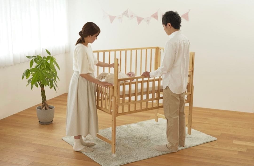 【岐阜直接手渡し可】トールWオープンベビーベッド レギュラーサイズ