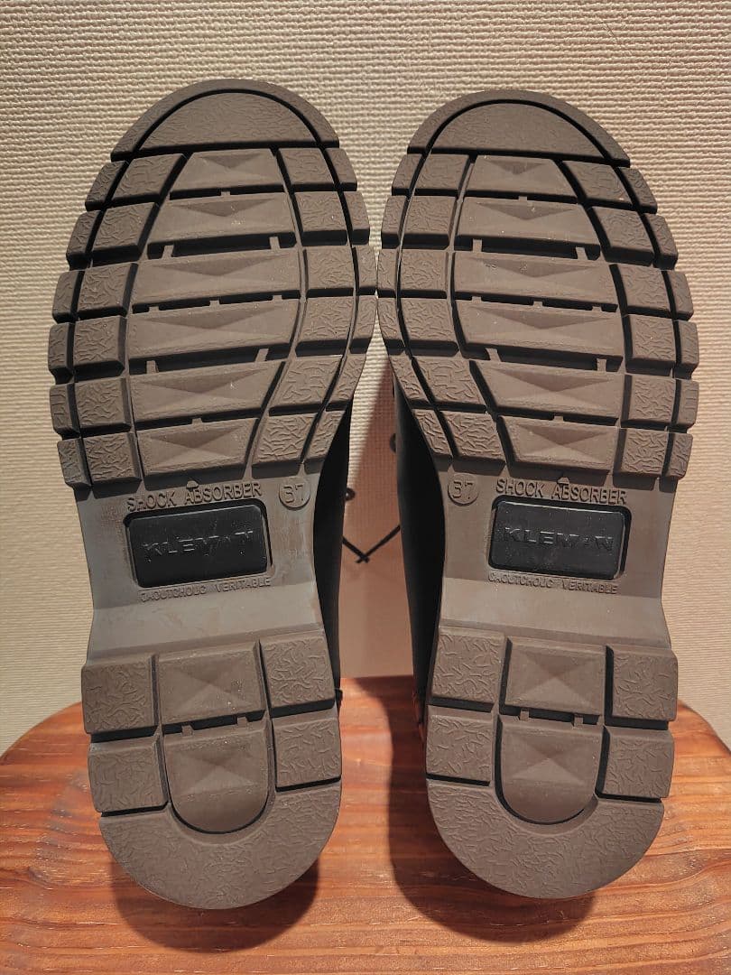 KLEMAN クレマン PADROR 　チロリアンシューズ マロン 37