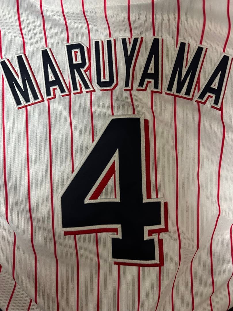 東京ヤクルトスワローズ 丸山和郁 ユニフォーム ホーム Lサイズ