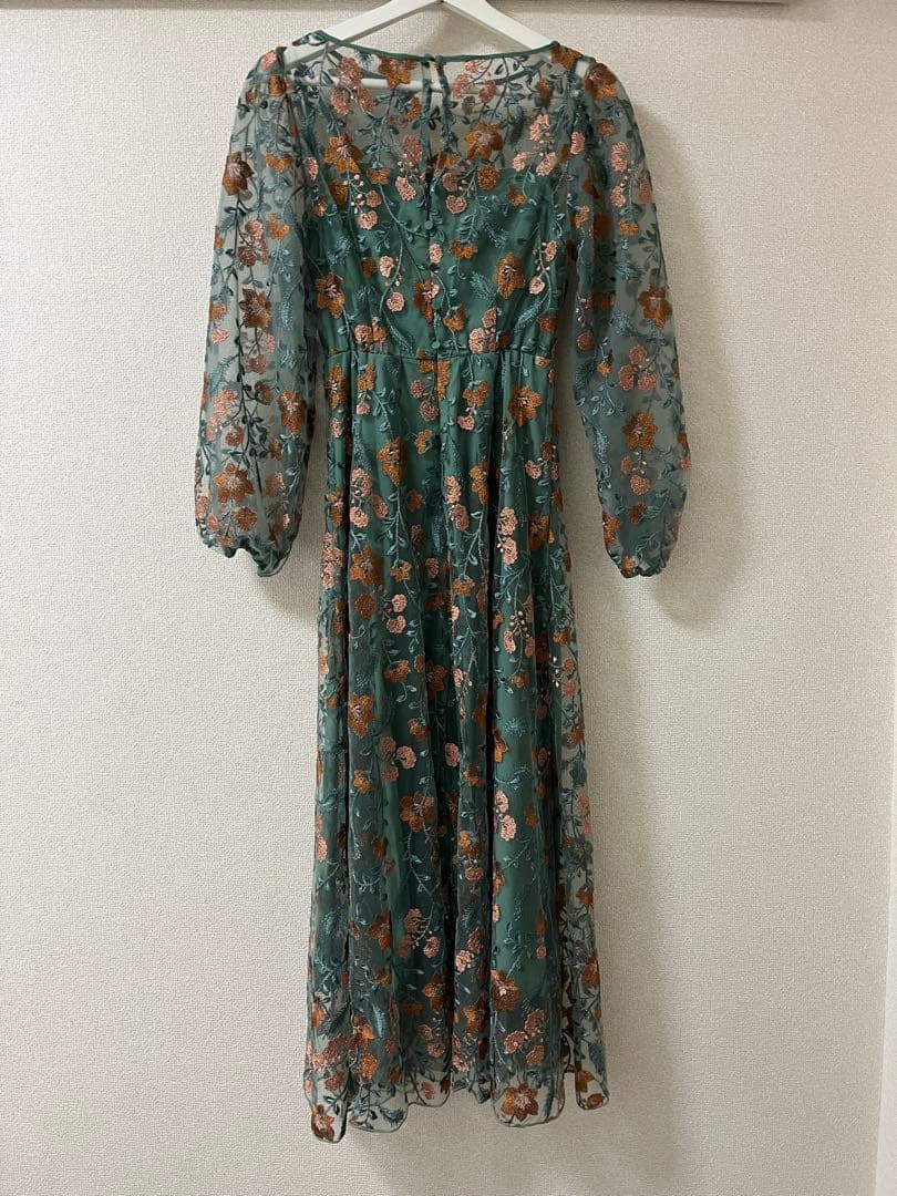 【12/31まで値引き】kastane オケージョンドレス　グリーン