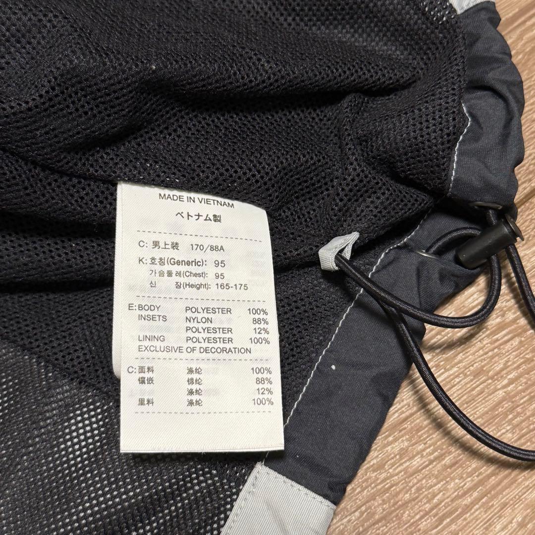 超美品 Nike old ナイキ 00s y2kナイロンジャケット 上下 L