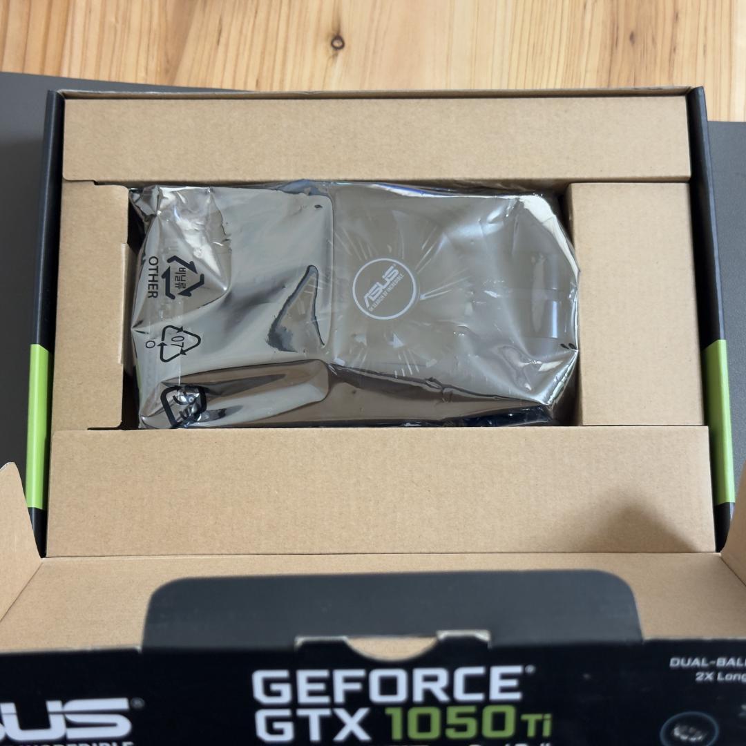 [箱・付属品あり] ASUS GeForce GTX 1050 Ti 4GB