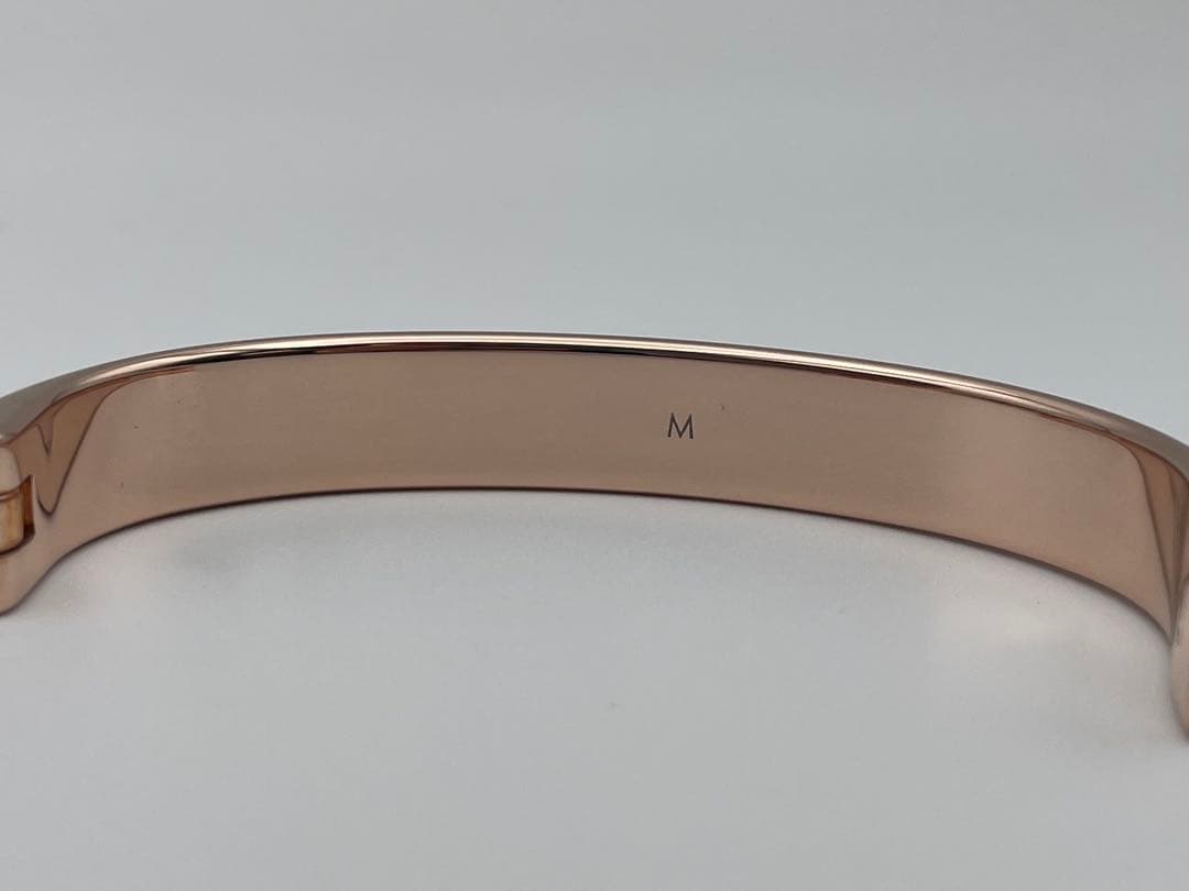 すいじん【美品】ルイヴィトン カフ・ナノグラム　バングル M ブレスレット