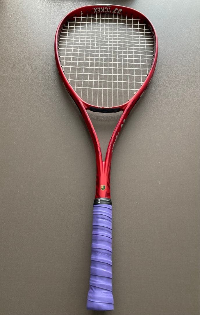 ヨネックス　ボルトレイジ7s クレナイ紅　店頭試打ラケット　UL1